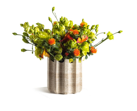 Florero Greek Travertino