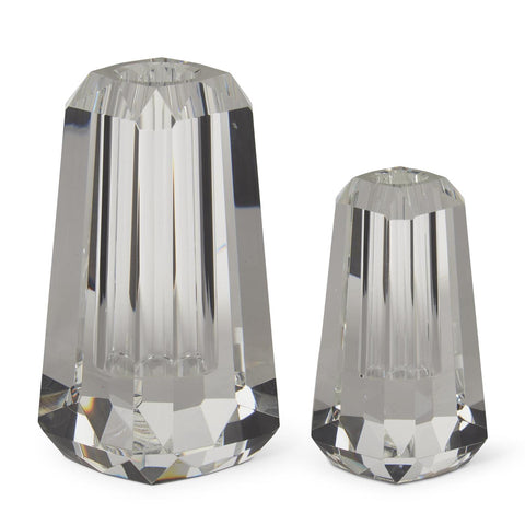 Rosario Crystal Glass Vases