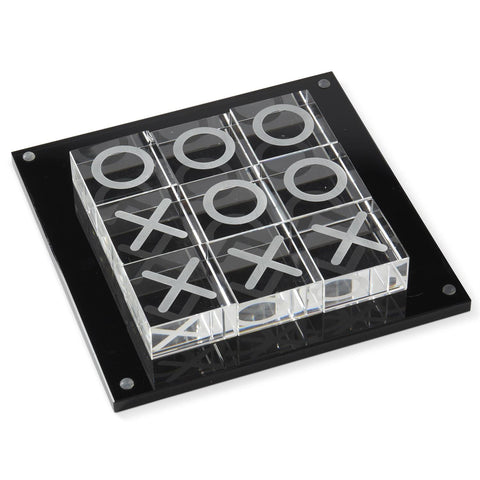 XOXO Glass Tic Tac Toe