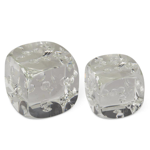 Crystal Glass Dice