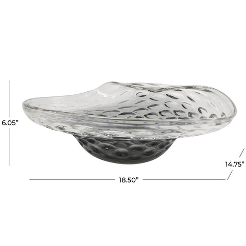Onyx Wave Glass Bowl