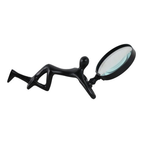 ADAMS BLACK MAGNIFYING GLASS