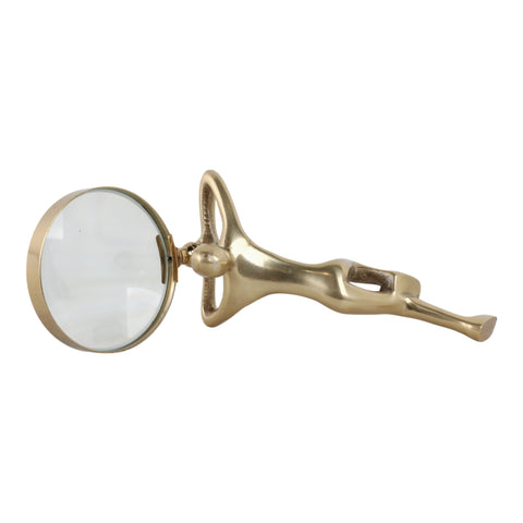 ADAMS GOLD MAGNIFYING GLASS