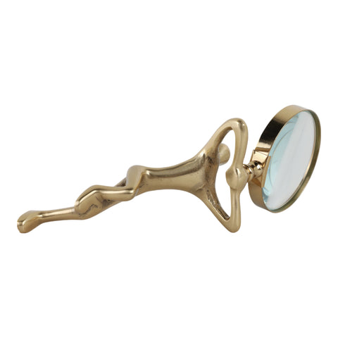 ADAMS GOLD MAGNIFYING GLASS