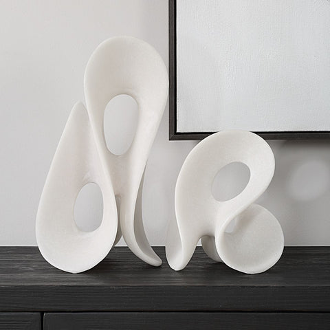 Organic Waves Sculpture
